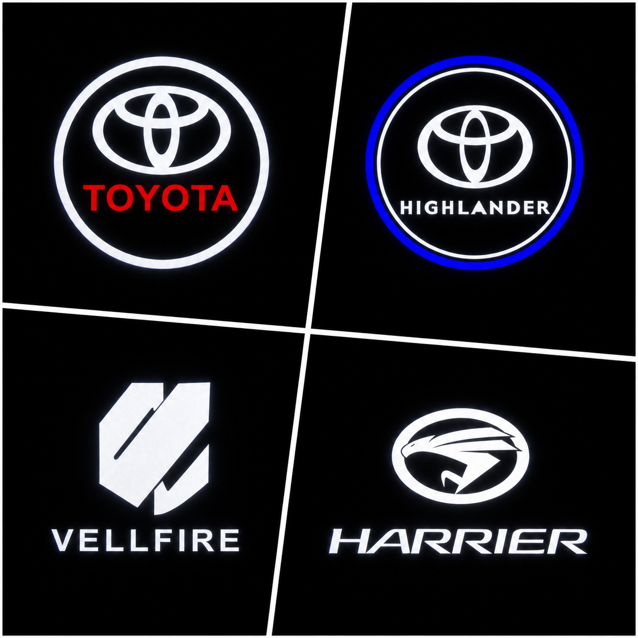 Toyota Vehicle-Specific Door Puddle Lights