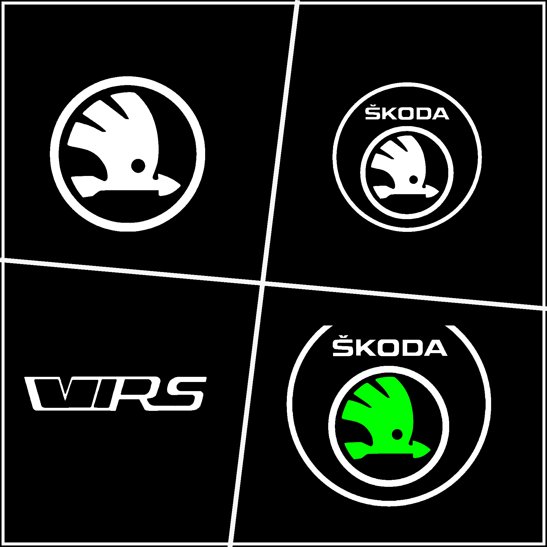 Skoda Vehicle-Specific Door Puddle Lights