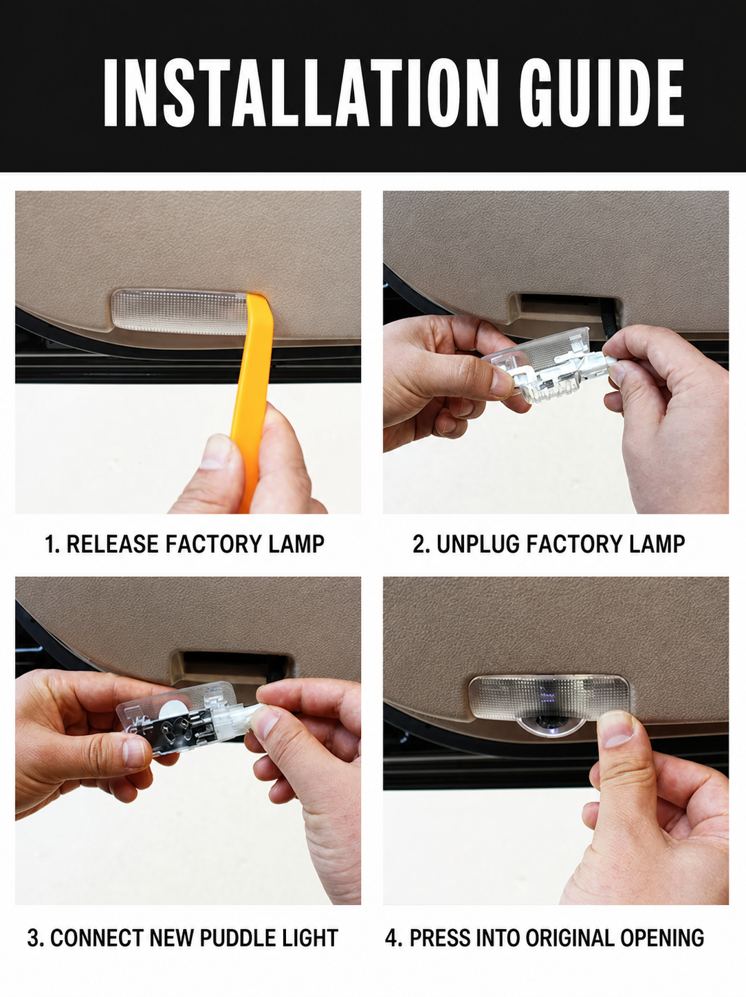 Lexus Vehicle-Specific LED Door Puddle Lights Tmall detail image 2